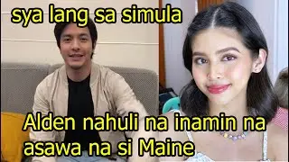 Alden Richards inamin na asawa na si Maine Mendoza at walang babae na iba