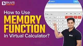 How to Use Memory Function in Virtual Calculator? | How to Use GATE Calculator? | BYJU'S GATE 2023