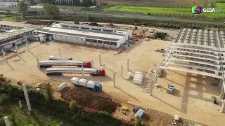 Time-lapse costruzione nuovo Centro Direzionale