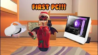 VR Child Gets First PC (real) | Rec Room