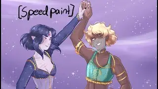 Dancing and Dreaming [Speedpaint]