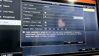 How to change hikvision nvr password | Hikvision k nvr ka password change kaise kare | Hikvision NVR