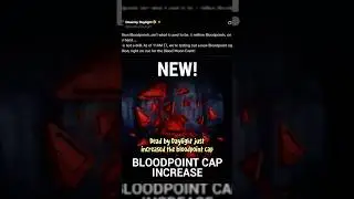 Dead by Daylight Just Made The BIGGEST Blood Point Change!