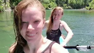 Twins Enjoy the Great Outdoors// River Vlog