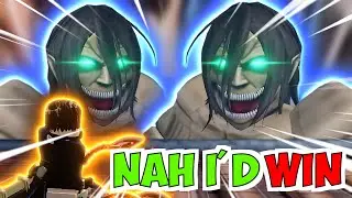 Best method to solo Attack Raid | Attack on titan Revolution | Roblox