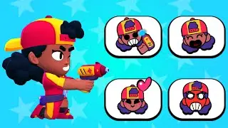 MEG's All Animated Pins with Voice Lines | 2021 | Brawl Stars