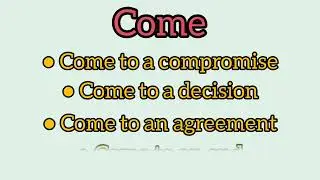 English Grammar | Useful Collocations 