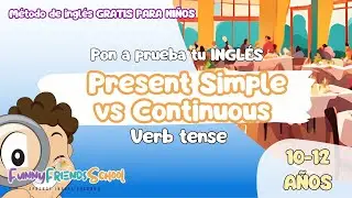 🕵️‍♂️ The School Scanner! | Present Simple vs Continuous 🔍🎓 | Grammar Challenge!