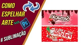 como espelhar imagem no photoshop