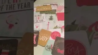 CTMH Happy Christmas PML Cards (Picture My Life)