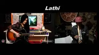 (LATHI) jhosephine alexandra x Eminx|Guitar + Suling bambu