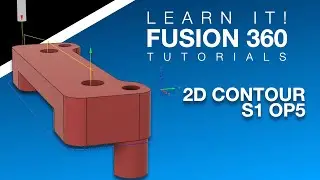 Fusion 360 - HWIMT - Part 001 Setup 1 - Op 5 (2D Contour)