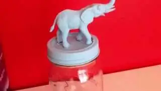 DIY Animal Lid Mason Jar!