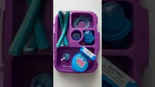 Packing School Lunch *ONLY BLUE FOOD* 