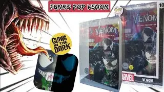 Funko Pop Comic Cover VENOM Marvel   Glow in the dark   SPECIAL EDITION