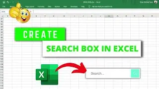 How to Create Search Box in Excel | Tech Drop YT
