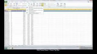 How to Format Cell Styles & Hiding/Freezing Cells in Excel