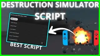 DESTRUCTION SIMULATOR SCRIPT - AUTO FARM, INF COINS, INF LEVEL & MORE