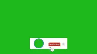 Youtube Animated Green screen Subscribe button||No Copyright||It's AMB