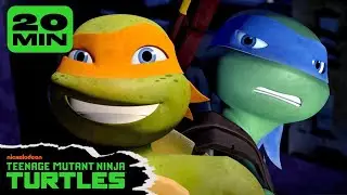 Leo and Mikey's BEST Bro Moments 💙🧡 | 20 Minute Compilation | Teenage Mutant Ninja Turtles