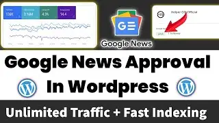 Google News Approval In Wordpress Website 2023 | how to get Google News Approval Wordpress 2023