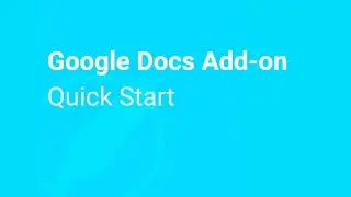 Google Docs Quick Start Guide