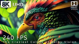 The Craziest Colors of Dolby Vision™ - 8K HDR Video Ultra HD 240 FPS