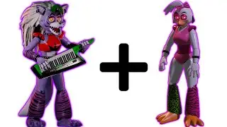 ROXANNE WOLF + GLAMROCK CHICA = ??? | FNAF ANIMATION