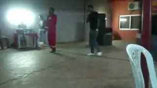 Monster e Brainzy numa atuação no bar aktiva a vários anos atrás
