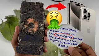 😱it Not iPhone 15 PM ! Can i Restore Destroyed Dirty iPhone 14 Pro Max For My Fan ?