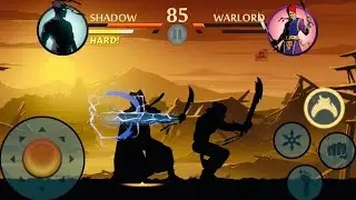 Shadow Fight 2 Defeating 6 Enemies!