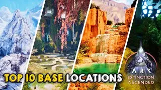 Top 10 Best Base Locations on Extinction | ARK: Survival Ascended
