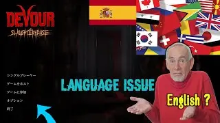 DEVOUR LANGUAGE | HOW TO CHANGE LANGUAGE IN DEVOUR INTERNATIONAL FIX | ISSUE