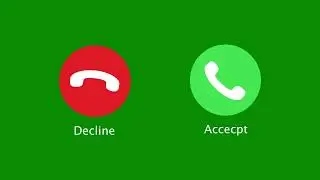 Phone Call Green Screen Background