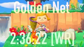 ✨Animal Crossing: New Horizons Golden Net Pre 1.2.1 in 2:36:22 [WR]✨
