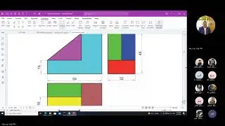 google sketchup  عمل اشكال ثلاثية الابعاد مع المساقط