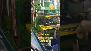 Oil seal production process