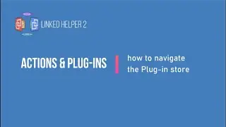 How to navigate the Plug-in store