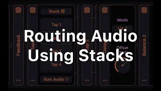 Create Nested Audio Processor Chains Using Mela's Stack Module
