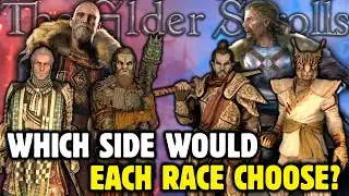 Which Side Of Skyrim's Civil War Would Each Race Choose?
