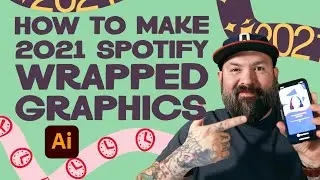 How to Make 2021 Spotify Wrapped Graphics in Adobe Illustrator