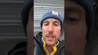 Frozen camera while Testing Toro's Electric Snowblowers | -9°