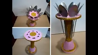 How To Make Spoon Holder | Diy spoon organiser | Newspaper spoon stand | kitchen organization ideas