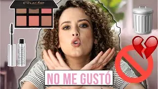 Productos que NO me gustaron y no te las recomiendo