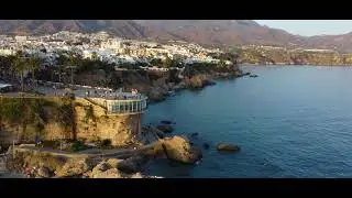 Nerja a vista de pájaro