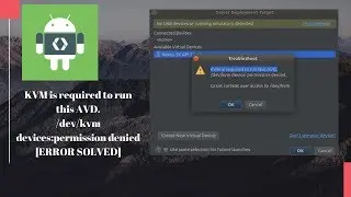 DEV KVM ERROR Resolved