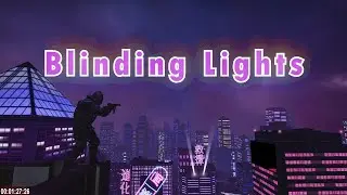 Gun sync - Blinding Lights
