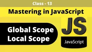 Global Scope & Local Scope || Part - 13 || JavaScript Bangla Tutorial - W3codevs