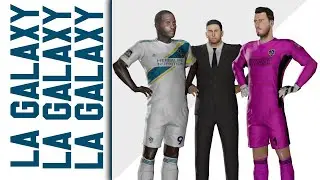 🔵Kit LA Galaxy 21/22 - Dream League Soccer 2021🔵