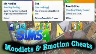 The Sims 4 Moodlet/Emotion Cheats Updated